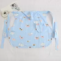 Синяя радужная шапка