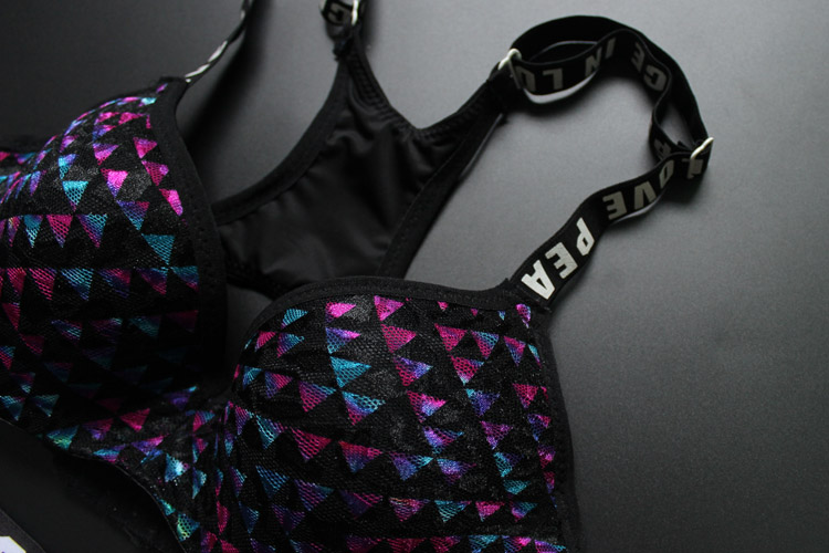 Áo lót thể thao 3D cup đặt đồ lót tập thể dục tập yoga BRA2016 mùa thu chạy dây áo tập gym nữ