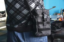 ESKI Ace waist bag cross-body bag waist hanging tool bag buckle-type rope strap multi-functional sundry bag