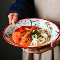 Retro Noodle Soup Bowl Japanese Girls Breakfast Bowl Ramen Bowl High Bowl Soup Bowl Salad Bowl Bowl Bowl