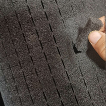 Split lattice grid sponge tactical box special toolbox shockproof fixed sponge water bomb bag hand tear sponge
