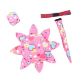 Детская безопасная ткань, дорожное фрисби для детского сада, мешок с песком ручной работы, комплект, игрушка, семейный стиль, 3 предмета