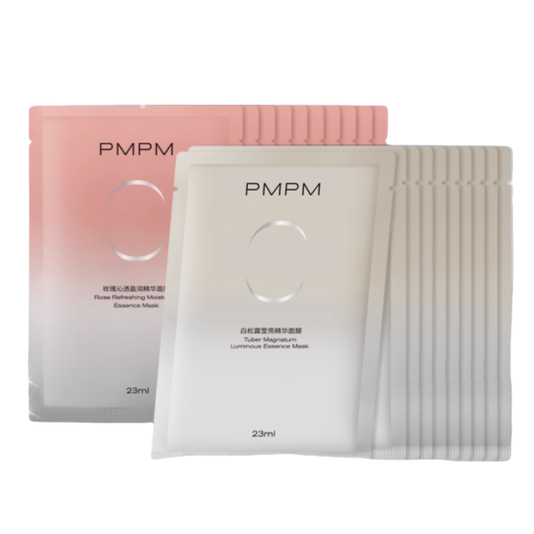 PMPM玫瑰白松露贴片面膜女补水清透提亮保湿嫩肤舒缓