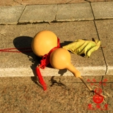 Натуральный фэн -шуй тыкв тыква дома город Таун Таун Самая Фортуна принесит лидирующие кулонку «Большие тыквы Моторс»