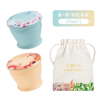 [2 комбинации] Синий ирис + Желтая гардения