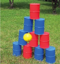 Three-dimensional bowling cup W9469) Kalemi teaching aids childrens large bowling toy kindergarten throwing game