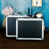 Металлический портативный большой ящик для хранения, оборудование, деревянная коробка, алюминиевый сплав