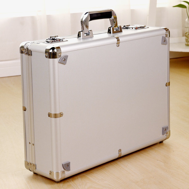 Portable suitcase 21 new wave male aluminium frame password box small suitcase woman high face value containing box safe