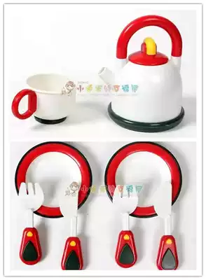 w7223 Out of Japan groceries so cute mini house wine props Tea set kettle dinner plate set 08