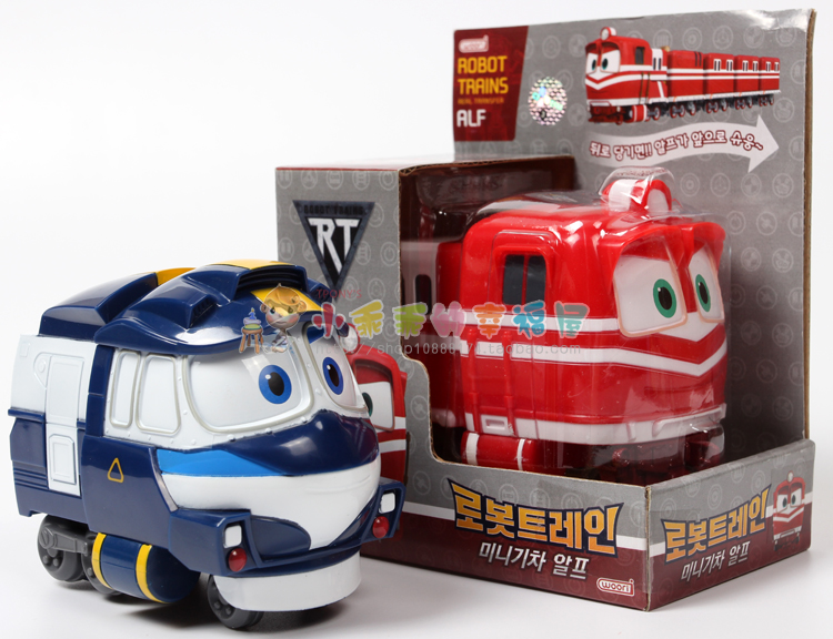 w7824 activity price, two sets of two sets are half price clear Korean dynamic train mini pull-back locomotive