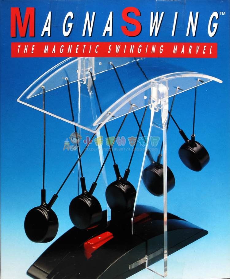 w6147 Science Exhibition Must-Show Love Science Hands-on Experiment Series Classic Magnetic Swing Bumper 62