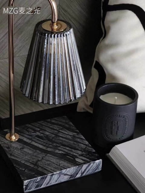 Aromatherapy Lamp, Wax Melting Lamp, Essential Oil Melting Candle Lamp, Fragrance Sleep Aid Table Lamp, Bedroom Bedside Lamp, Flameless Dimmable Night Light