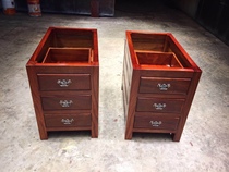 Hongtari large board desk accessories cabinet bracket small bar red sandalwood solid wood tripod base base