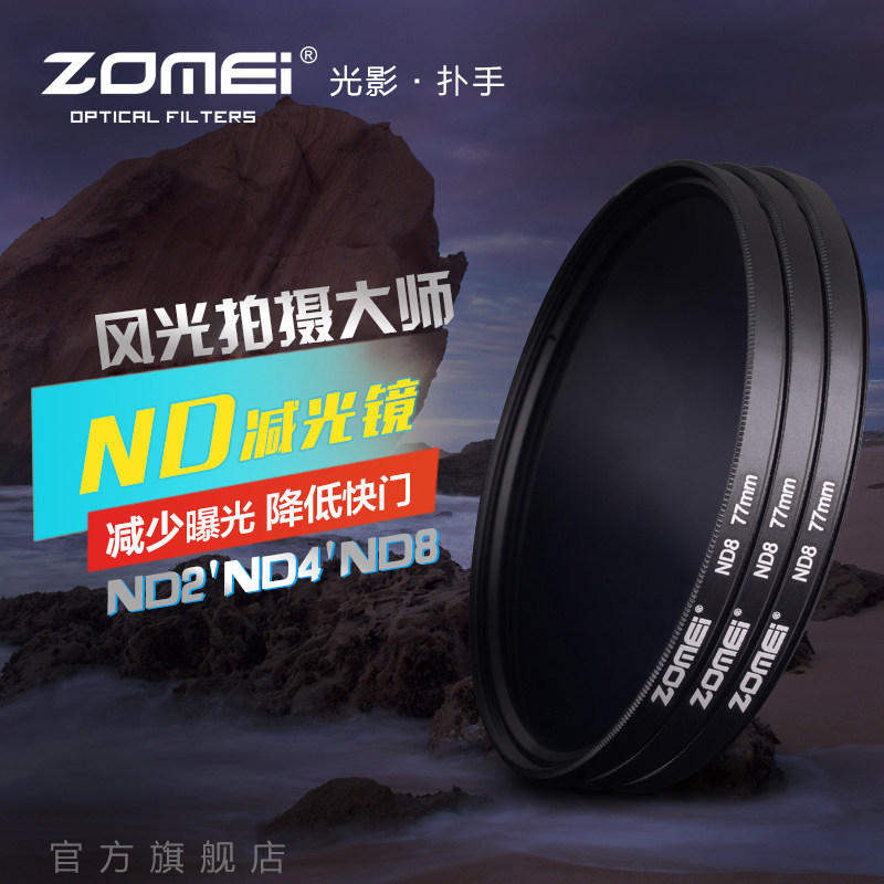 Zhuomei Gray Density Attenuator 24-70ND248 Set SLR Camera 5D Lens for Canon