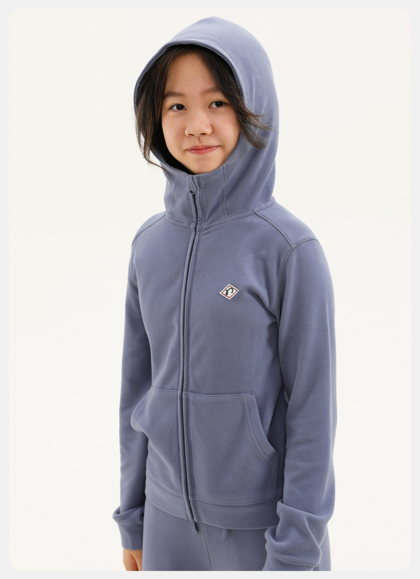 Capsule Naju Children's Clothing [Easy to Fold] Children's Sweatshirt Antibacterial Static-Free Lightweight Warm Fleece Zip-Up Jacket for Boys and Girls — 79