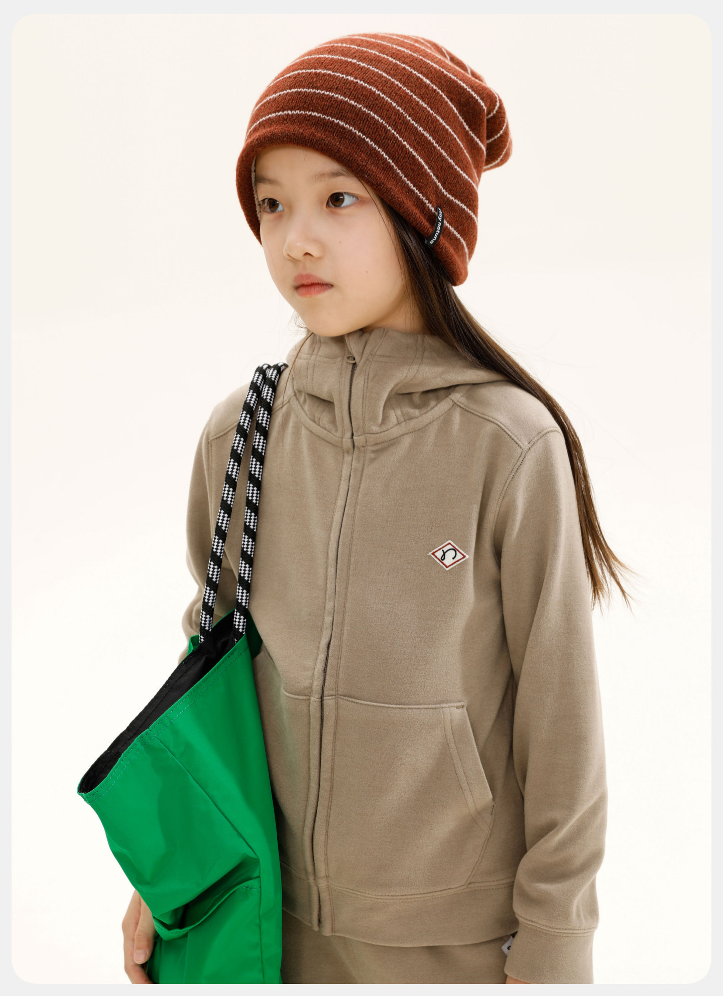 Capsule Naju Children's Clothing [Easy to Fold] Children's Sweatshirt Antibacterial Static-Free Lightweight Warm Fleece Zip-Up Jacket for Boys and Girls — 42