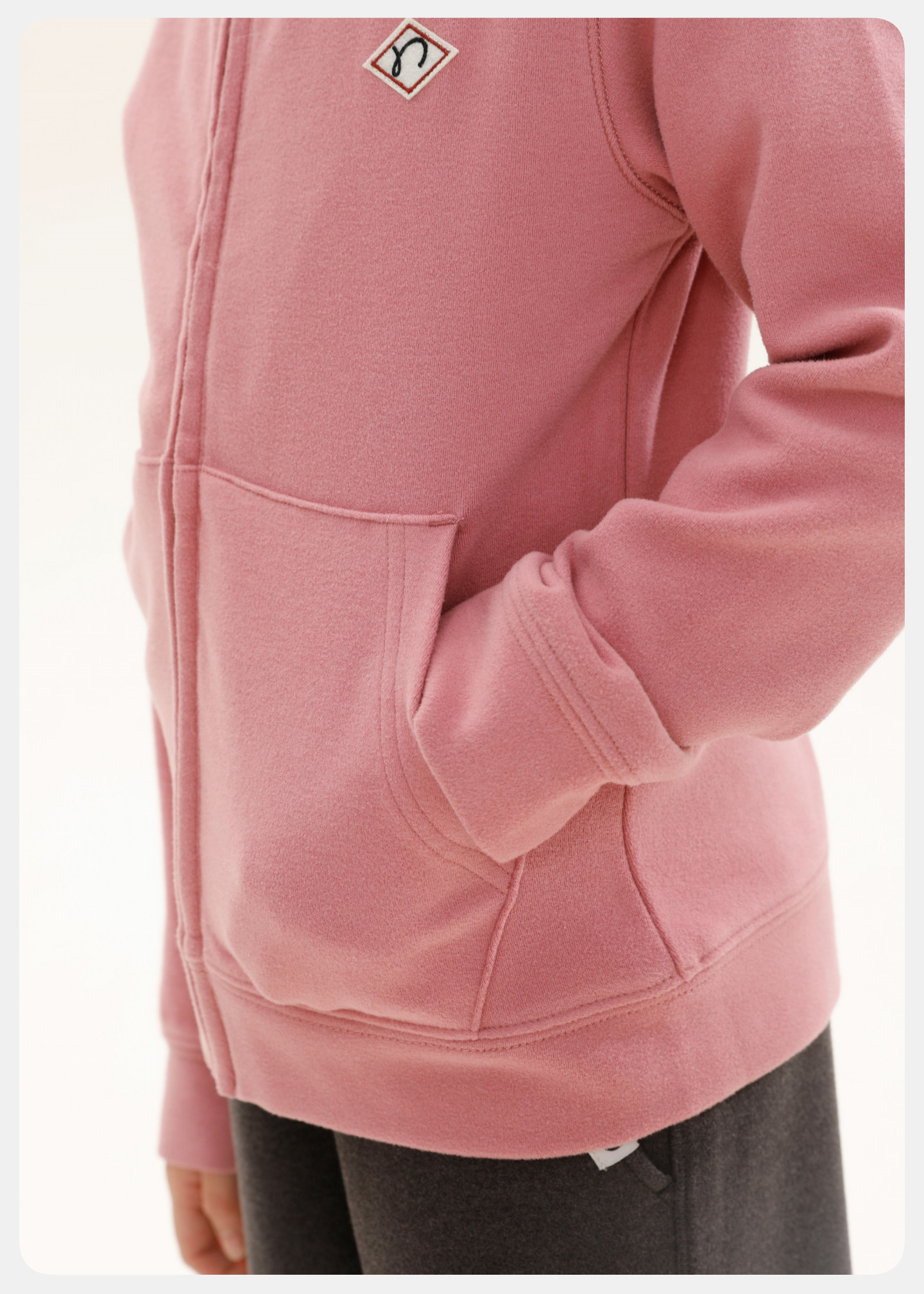 Capsule Naju Children's Clothing [Easy to Fold] Children's Sweatshirt Antibacterial Static-Free Lightweight Warm Fleece Zip-Up Jacket for Boys and Girls — 61