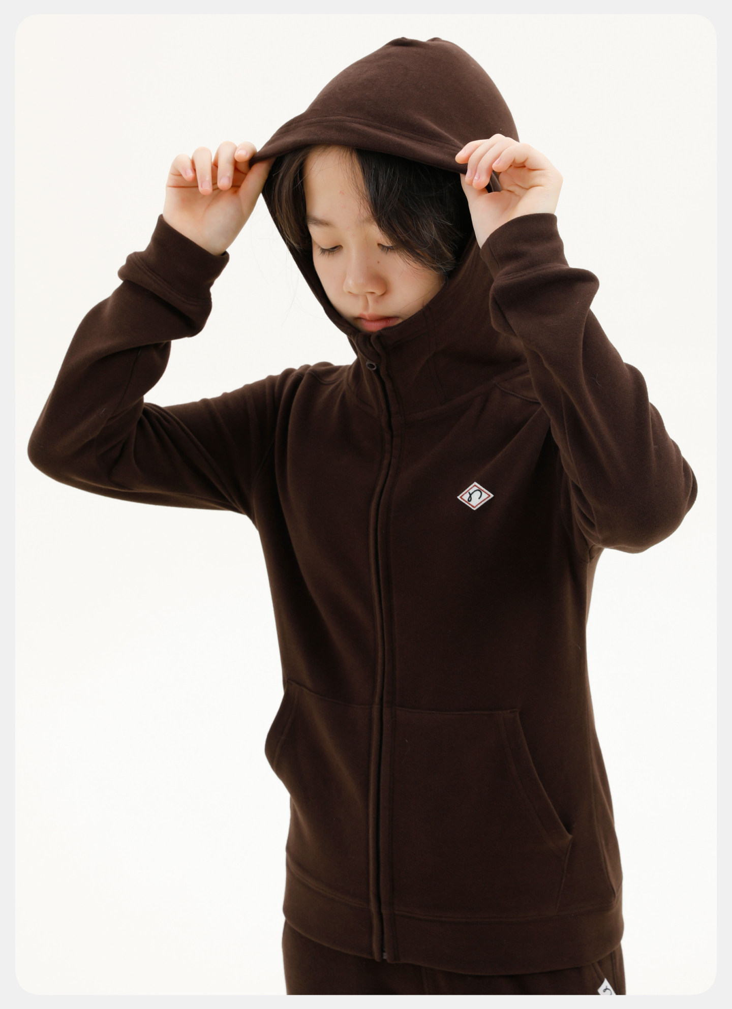 Capsule Naju Children's Clothing [Easy to Fold] Children's Sweatshirt Antibacterial Static-Free Lightweight Warm Fleece Zip-Up Jacket for Boys and Girls — 93
