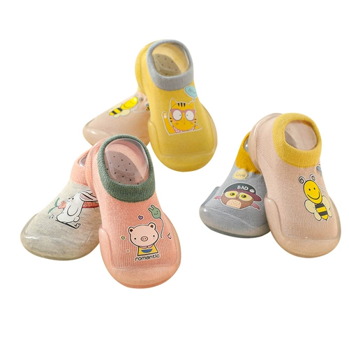 Детские осенние носки в помещении, нескользящая детская летняя удобная обувь для раннего возраста, мягкая подошва