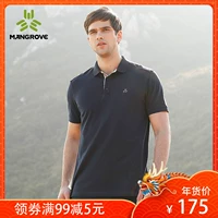 Mangofu thể thao ngoài trời và giải trí áo polo ngắn tay nam lỏng lẻo thể thao thoáng khí áo thun thể thao áo polo nam uniqlo