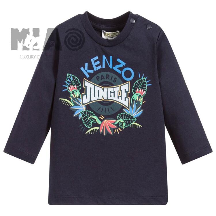 European kenzo Kenzo Takada autumn and winter boys baby clothing long sleeve T-shirt