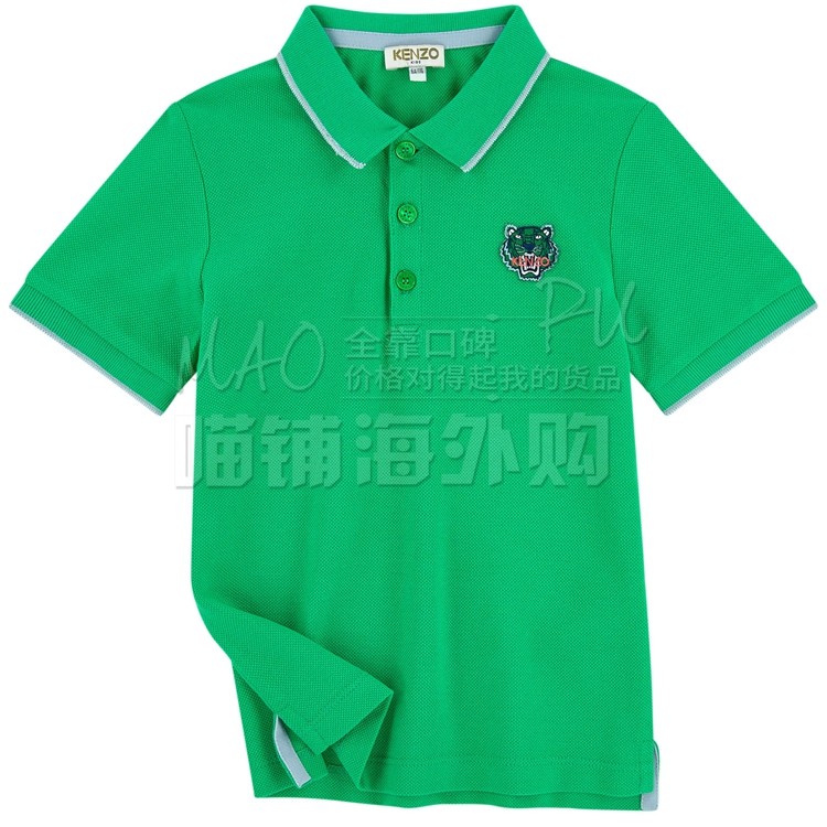 European kenzo Kenzo Takada spring and summer boys' clothing short-sleeved T-shirt polo shirt