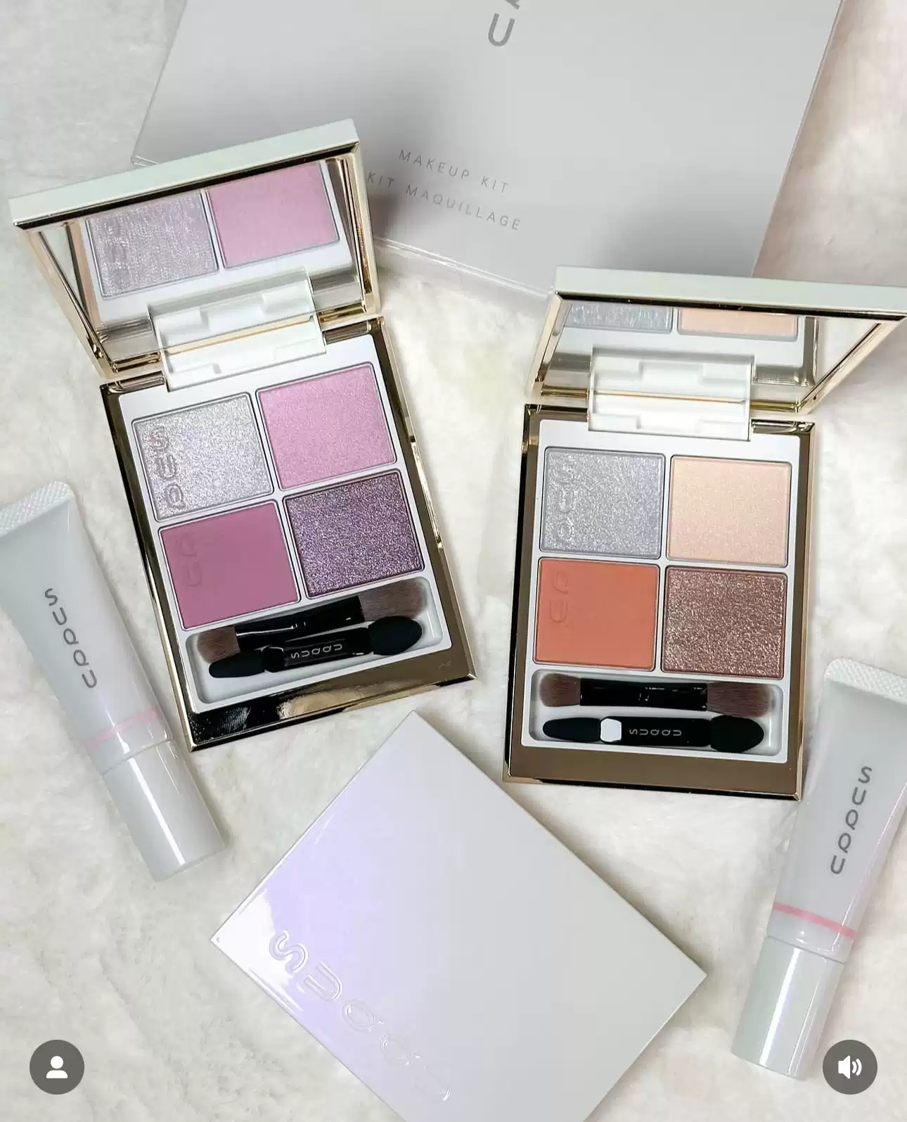 現貨日本櫃SUQQU 2025耶誕限定眼影套裝149瞬華150光飾脣膏