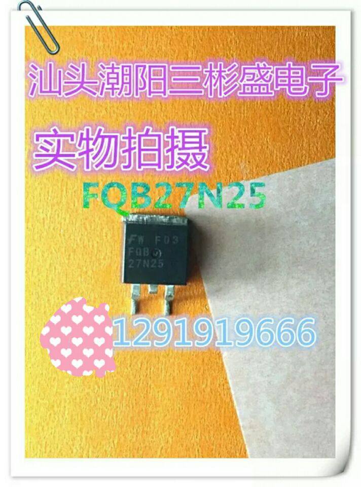 FQB27N25 TO-263 27A 250V imported disassembled LCD common power supply tube