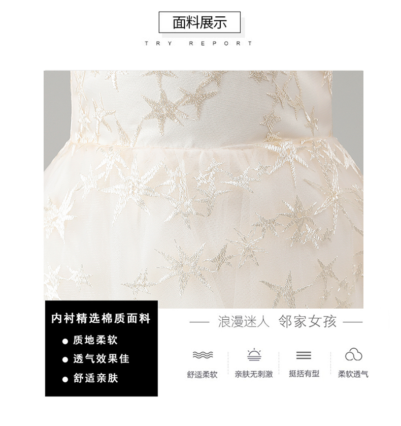 Trẻ em ăn mặc cô gái hoa cô bé công chúa nước ngoài ăn mặc hàng ngày mô hình trang phục piano cô gái váy dạ hội - Váy trẻ em váy dự tiệc trẻ em cao cấp