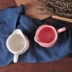 Đồ gốm sứ sáng tạo châu Âu bình sữa cherry ly sữa bình sữa lưu trữ cà phê bình sữa sữa muỗng sữa thìa cà phê thiết bị phù hợp dụng cụ cà phê Cà phê
