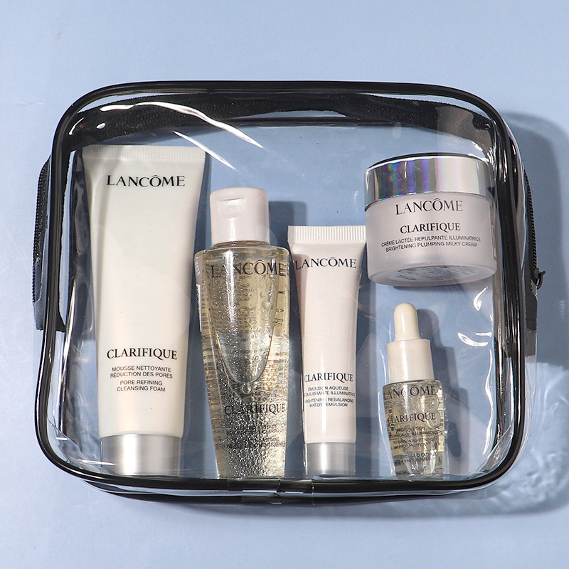 Authentic Lancome Aurora Cleansing Water Lotion Three-Piece Set of Skin Care Products Sample Travel Set