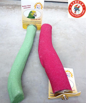 Parrot claw grinding stand stick mouth grinding stick ultra-thick straight claw grinding stick suitable for medium and large parrot frosted type