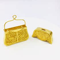 Zhaojun Golden Laid by Artisanal Gold Fine Craftsman Carving non-genetic Undertaking Liu Xingdong daisles pro-work flowers and flowers like a fragrant sack