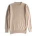2018 thu đông đích thực áo nhung nam cổ tròn áo len cashmere trùm đầu dày đan áo len nhung cỡ lớn quần áo nam Hàng dệt kim