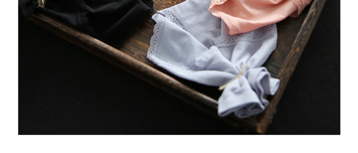 Tai nhỏ sản xuất đồ lót ren màu rắn đàn hồi eo jacquard phần mỏng tóm tắt cotton thoáng khí đồ lót phụ nữ quần chíp nữ đẹp
