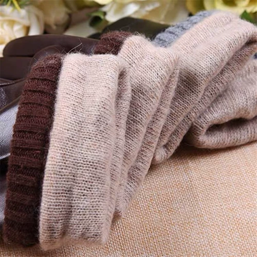 Демисезонные удерживающие тепло ветрозащитные импортные кашемировые перчатки