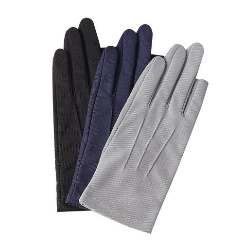 Летние мужские тонкие перчатки, дышащий нескользящий комплект, защита от солнца