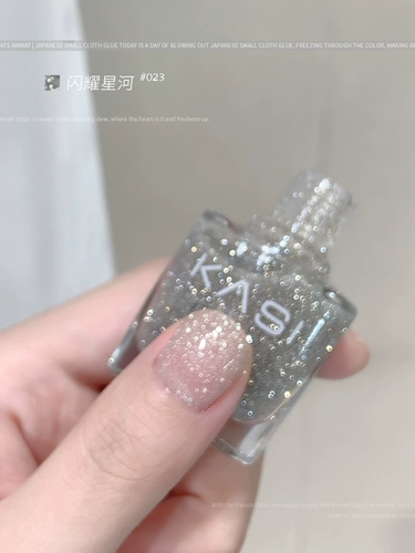 Блестки для ногтей, демисезонный серебряный отрывной гель-лак для пальцев на ноге, без сушки в лампе, быстрое высыхание, долговременный эффект, коллекция 2023