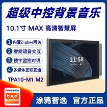 Tuya Solution 10 1-inch high-definition smart screen smart home background music host central control access control monitoring system