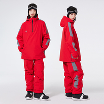 Ski suit for women ski hoodie for men single and double board ski suit for men waterproof and warm ski suit hoodie