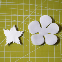 Round Rose Combination Flower Slices Silk Flower Heater DIY Supporting Materials Semi-finished Products 24 Pieces