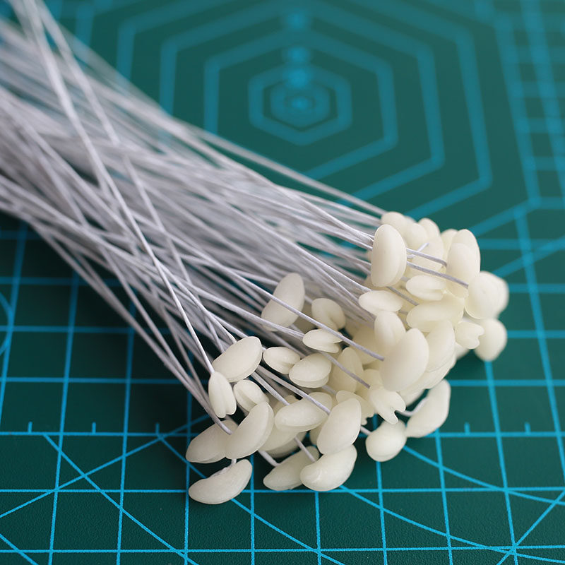 Lily Pistachio sticky rice floras with flowers and materials handmade DIY pistachios