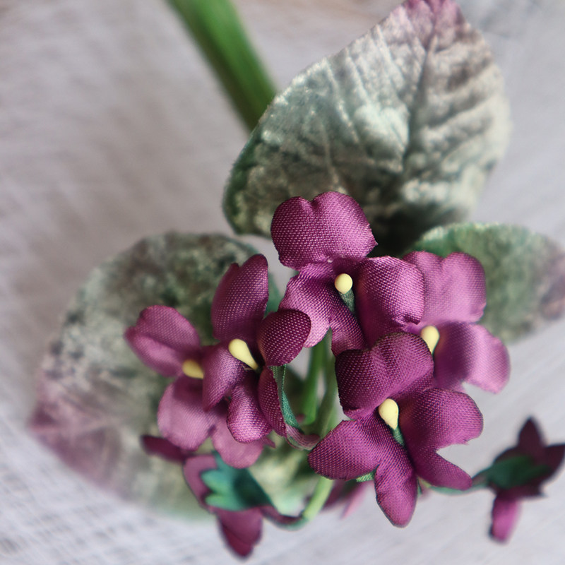 Wild Cordigrass Brooch Material material Package Hand for a dyed bouquet Bouquet Flowers Fabric Bronzed handmade DIY