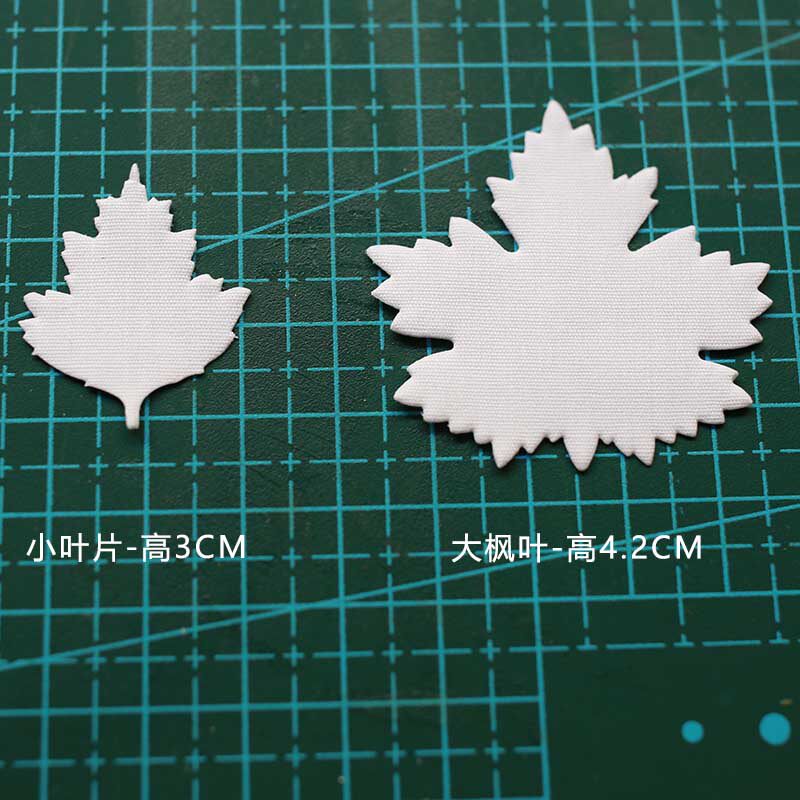 Maple Leaf Small Leaf with floral flawless floral sheet Ancient Wines Hair hair Hairpin Hairpin Hairdye Bouquet Floral bouquet DIY