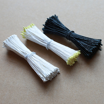 Small size 1MM MATTE round head flower heart mini pocket flower core VEGETARIAN JADE cream stamens HAND-made flower ironing device