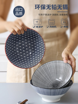 Nordic Japanese Ceramic Ramen Bowl Home Large Soup Bowl Sea Bowl Single Bucket Bowl Bubble Bowl Big Bowl Commercial