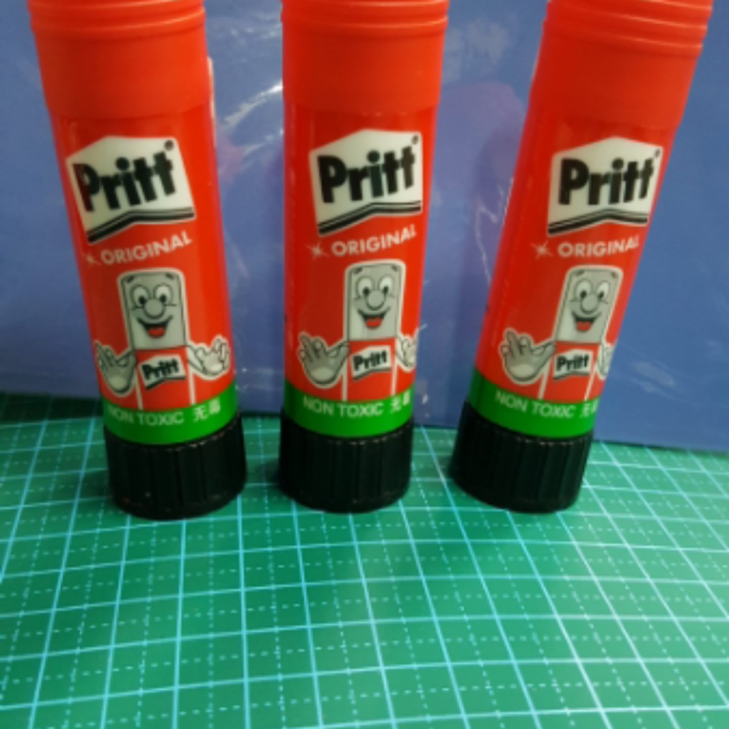 Pritt Glue Stick 22g Bater Solid Glue Non-toxic