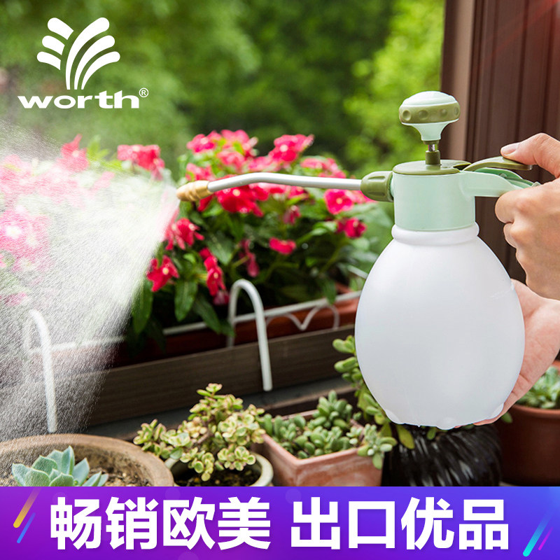 Wosch luxury long-mouth watering can 5338 watering flower disinfection spray can adjustable direct spray comfortable European and American quality
