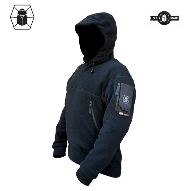 KITANICA Scarab Military Version Tactical Fleece Thick Cotton T Pullover Hoodie Polartec Static Free