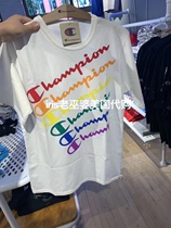 (iris home) Champion Pride series Rainbow commemorative round neck short sleeve t-shirt